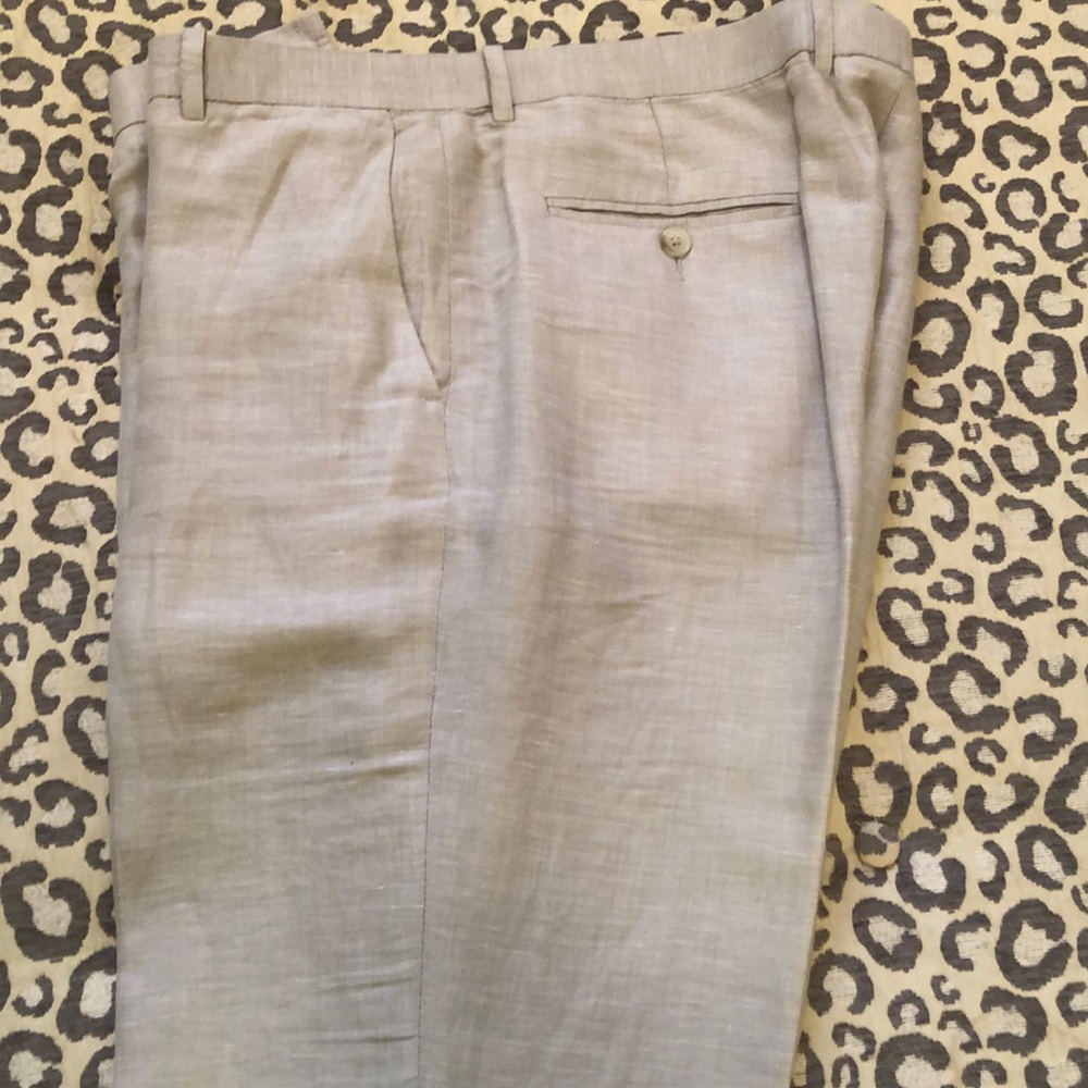 Men’s linen slacks